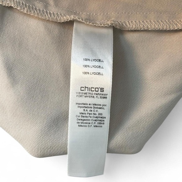 Chico’s Tan Fast Cardigan Duster – Size L/12 - Picture 7 of 8